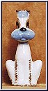 comical thin dog