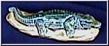crocodile on base