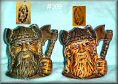 2 viking toby jugs